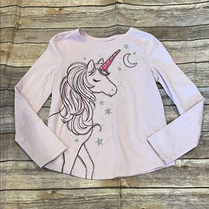 Jumping Beans Girls Size 6X Unicorn Long Sleeve Shirt